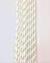 Paper Straws - Silver Dotty